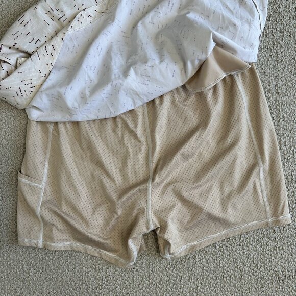 Calia by Carrie Underwood Printed Skort XL Cream Athletic - Picture 4 of 10